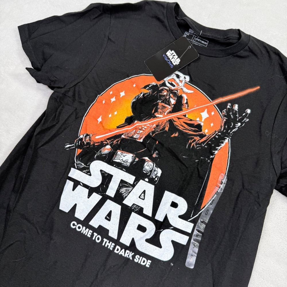 Fifth Sun Star Wars Visions Darth Vader‎ Ronin Black Graphic T-Shirt Mens Small